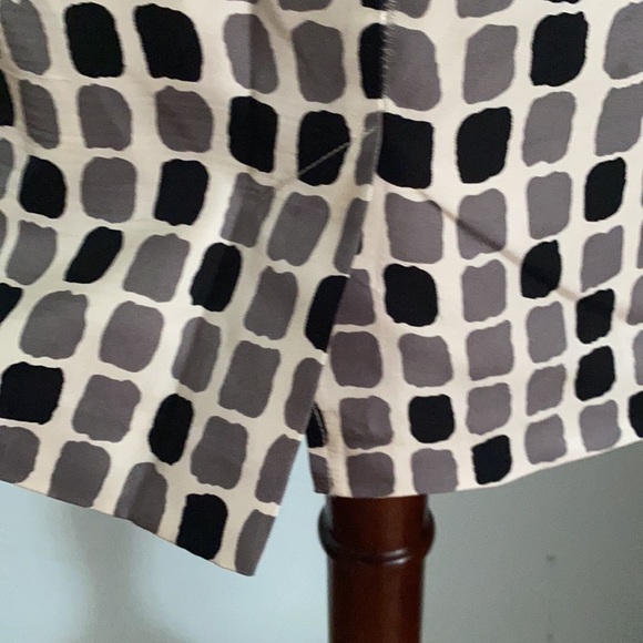 Yoana Baraschi Anthropologie Silk Tile Gingham Slip Skirt - 6 - Picture 8 of 12